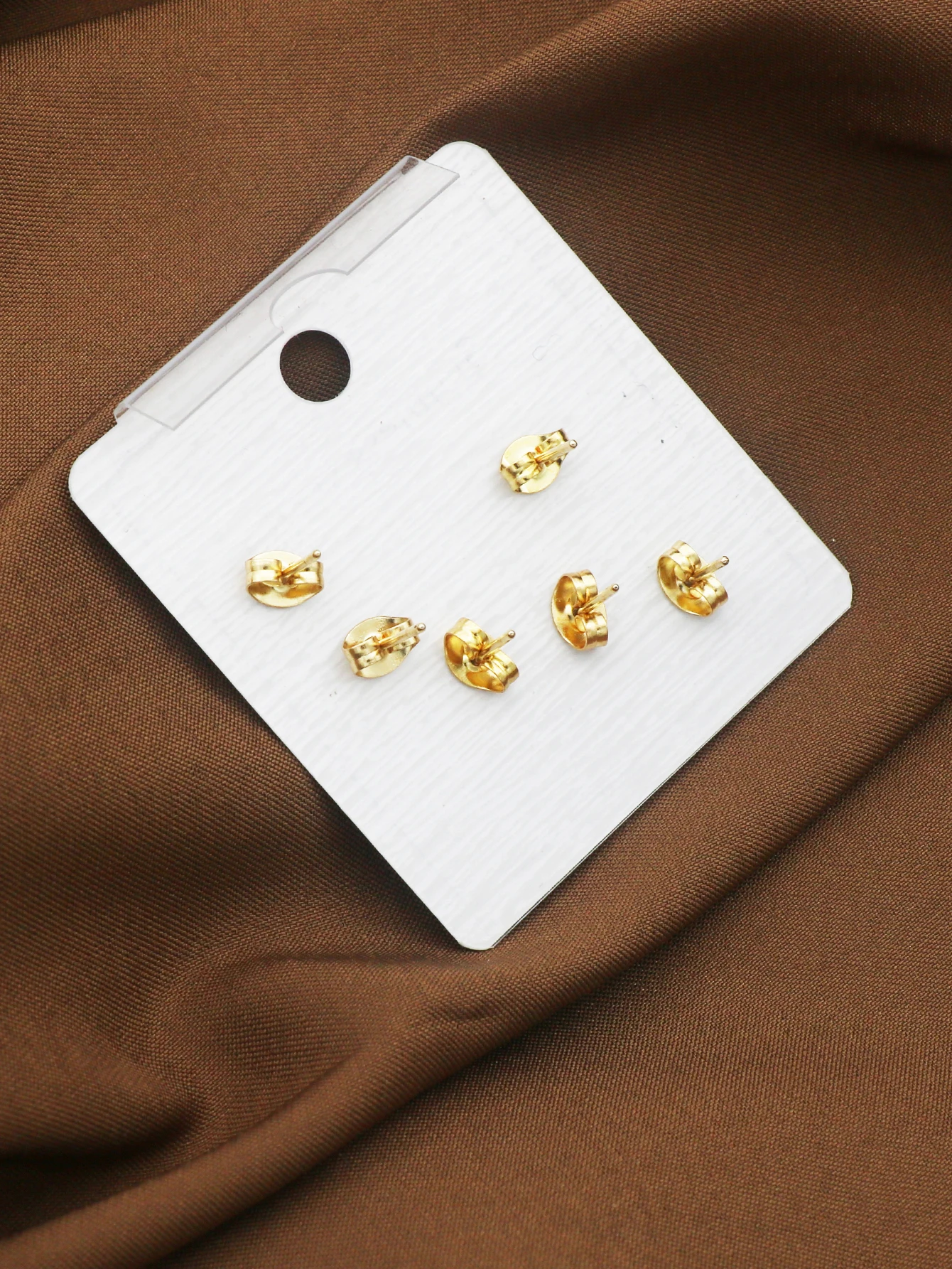 3 Paris Classic Stainless Steel Earrings Post Stud Earrings For Women Men Jewelry Gold Color Ball Fashion Jewelry Wholesale