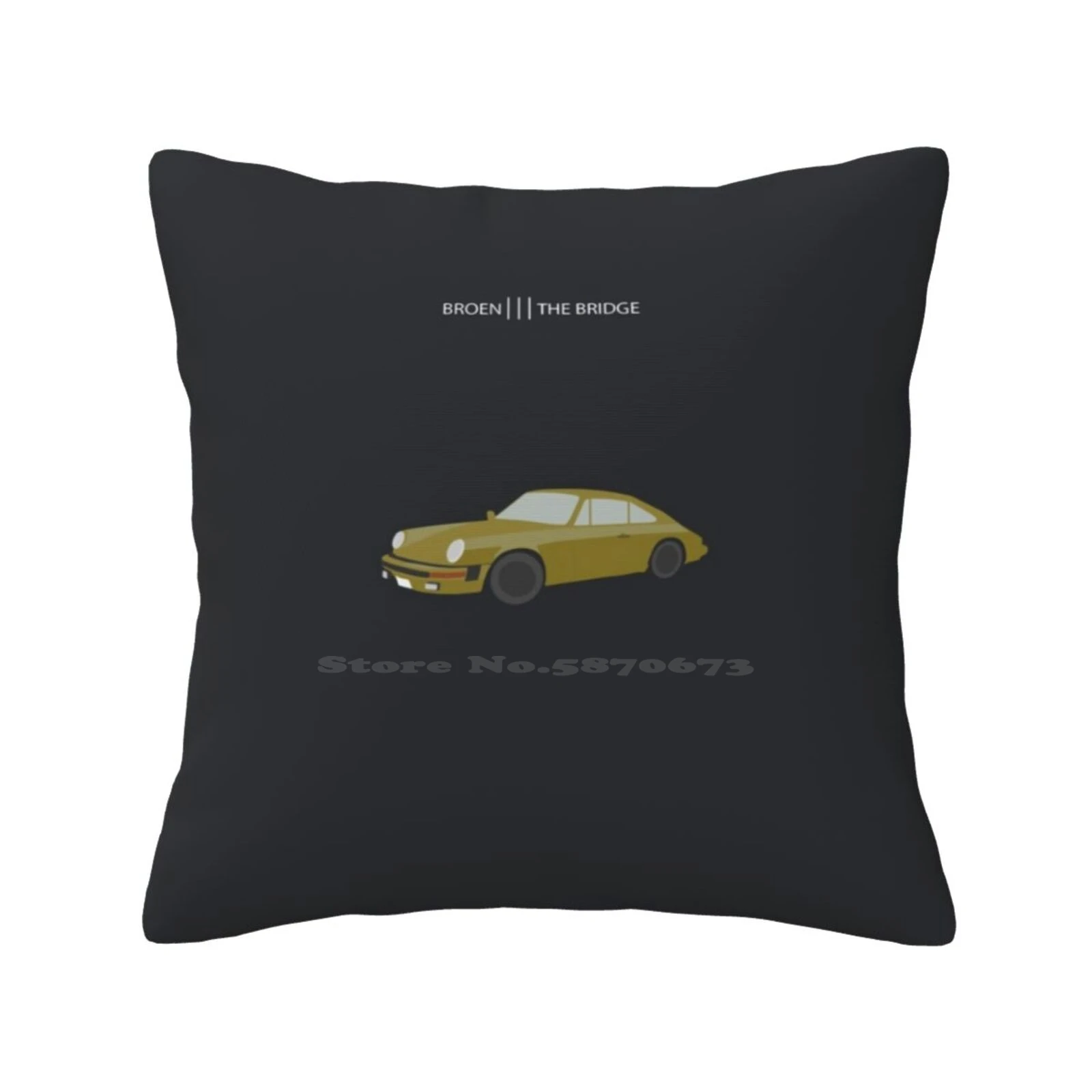 Saga Noren / Broen , Bron , The Bridge / Nordic Home Sofa Car Cushion Cover Pillowcase Saganoren Broen Bron Thebridge Sweden