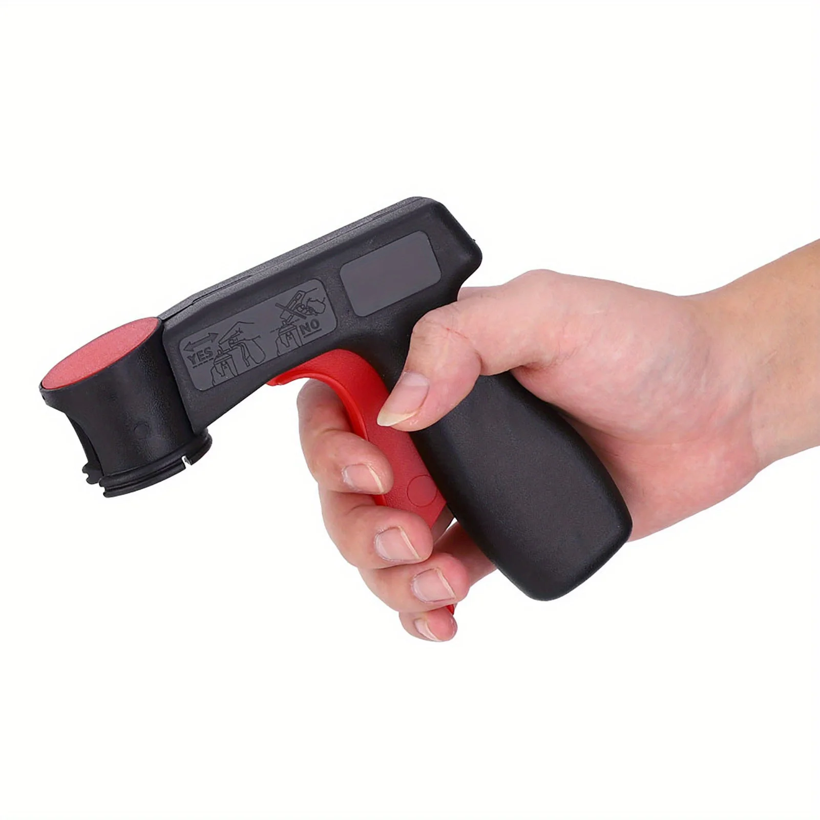 NEW Paint Spray Handle Bottle Adapter Aerosol Ergonomic Full Grip Trigger Locking Collar Maintenance Repair Tool Car Accessories