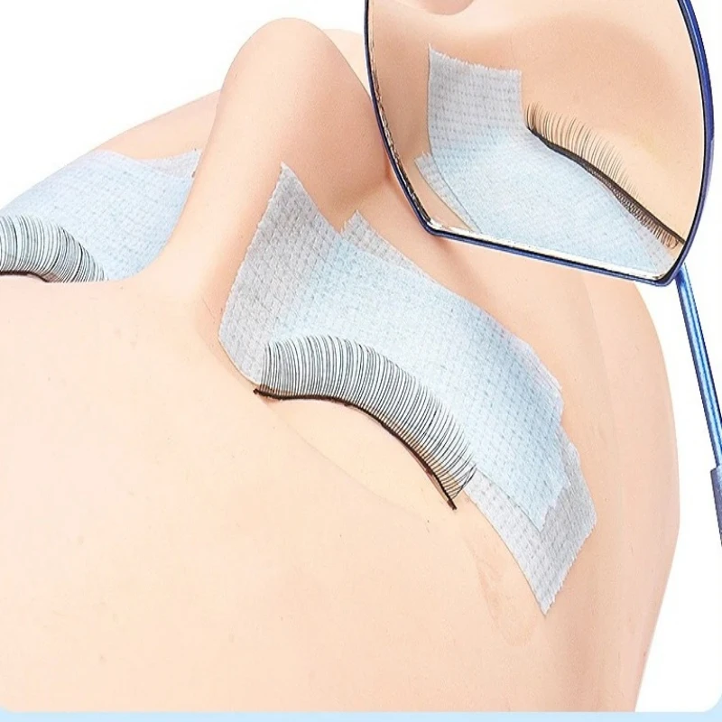 1 قطعة ملحقات رمش تطعيم فحص مرآة مواد من الستانلس ستيل باليد أدوات ماكياج المورد