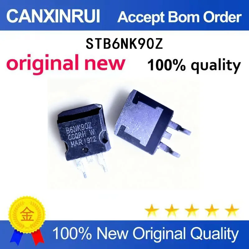 

(5-100 Pieces) Brand new original STB6NK90Z B6NK90Z TO-263 chip in stock