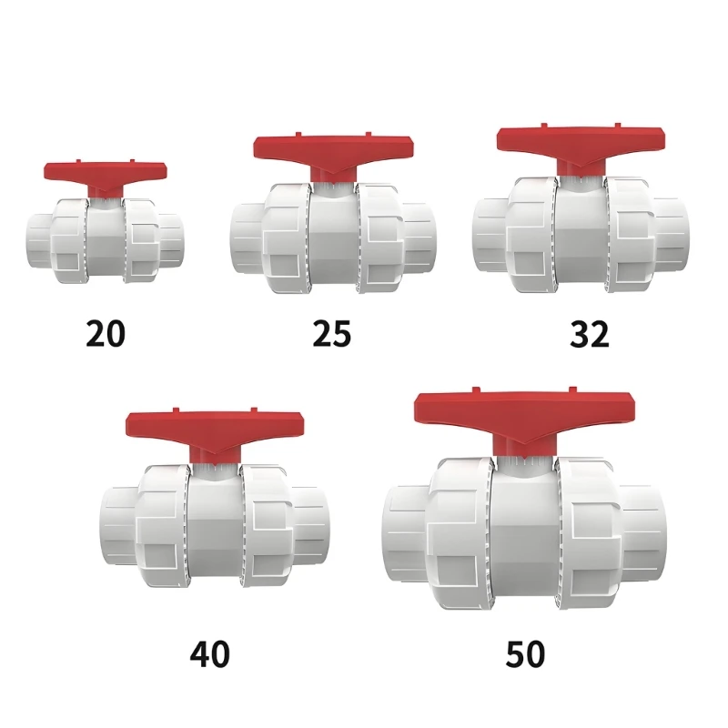 F26C Hard-Pipe Service Unit with Double Union, White Body, Water Shut Off Valves