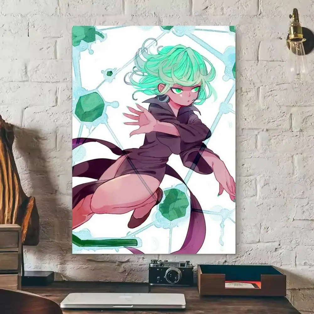 One Punch Man Tatsumaki Manga Poster Waterproof HD Art Wall Decal Self-Adhesive Print