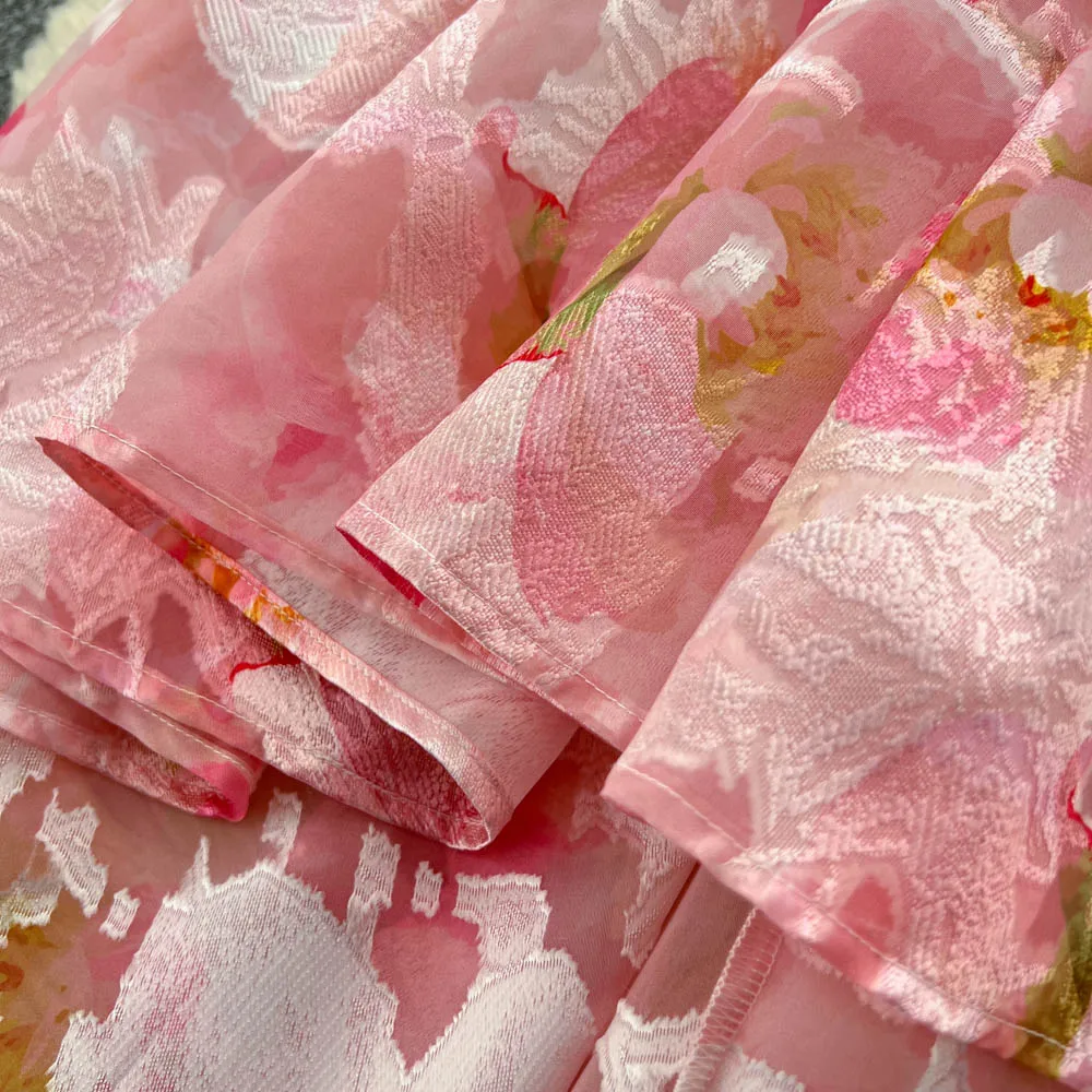 Chic vintage sleeveless butterfly print Elegant Fairy korean fashion Boho dress women clothing dress