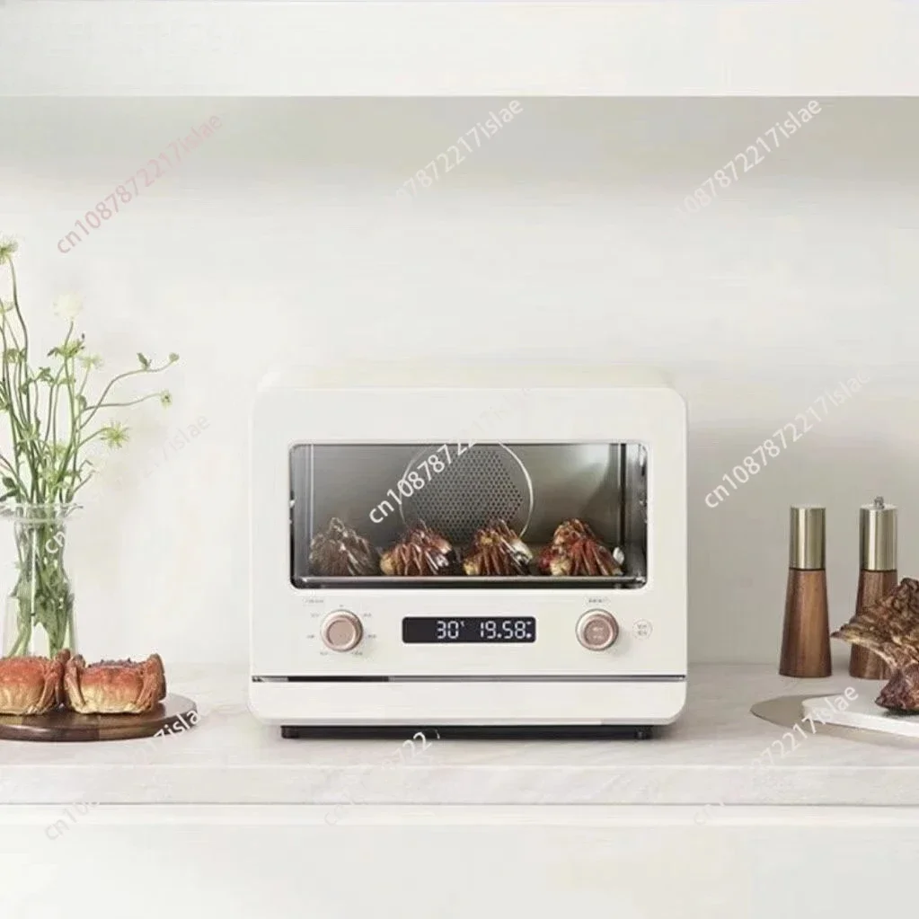 Oven integrated machine electric steamer multi-function microwave oven household