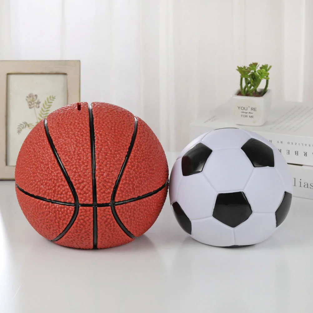 Basketbal Piggy Ball Vorm Munt Spaarpot Voor Kinderen Besparen Munt Bank Jongens Volwassenen Spaarbank Thuis Bureau Decoratie
