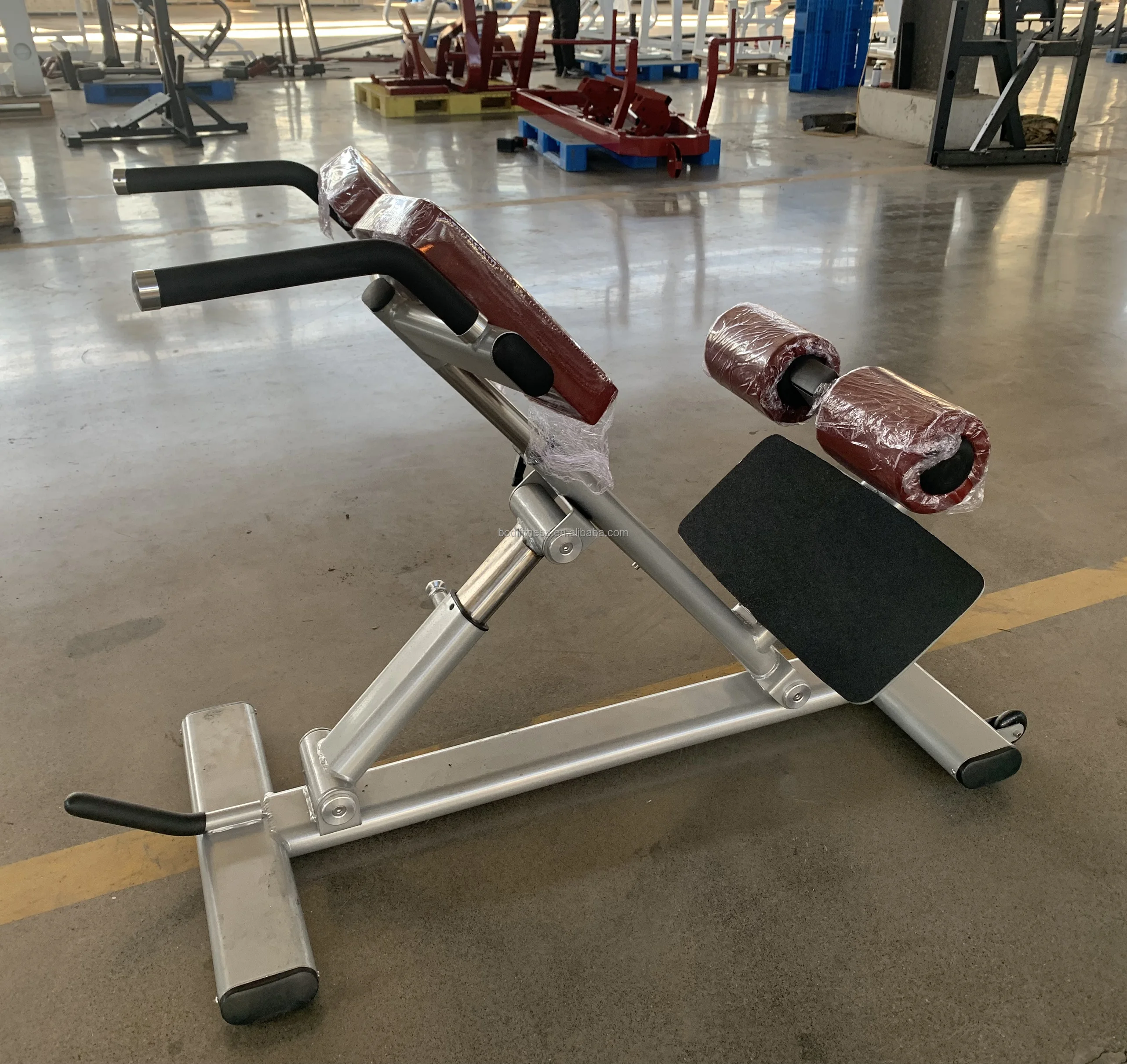 

Gym Commercial Fitness Equipment Multifunctional Back Extension Adjustable Sit up Bench Roman Chairpromote sales