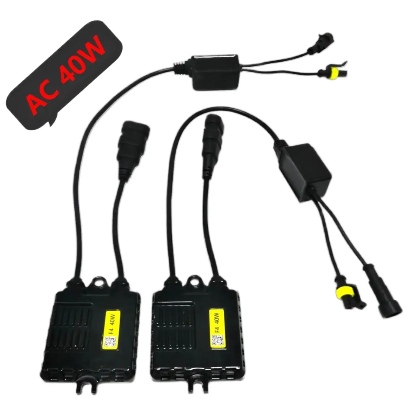 

Premium F4 AC 40W Xenon Ballasts 4000Lumen Fast Start HID Reactors For H1 H3 H7 H8 H9 H11 HB3 HB4 D2H 12V Cars HID Headlights