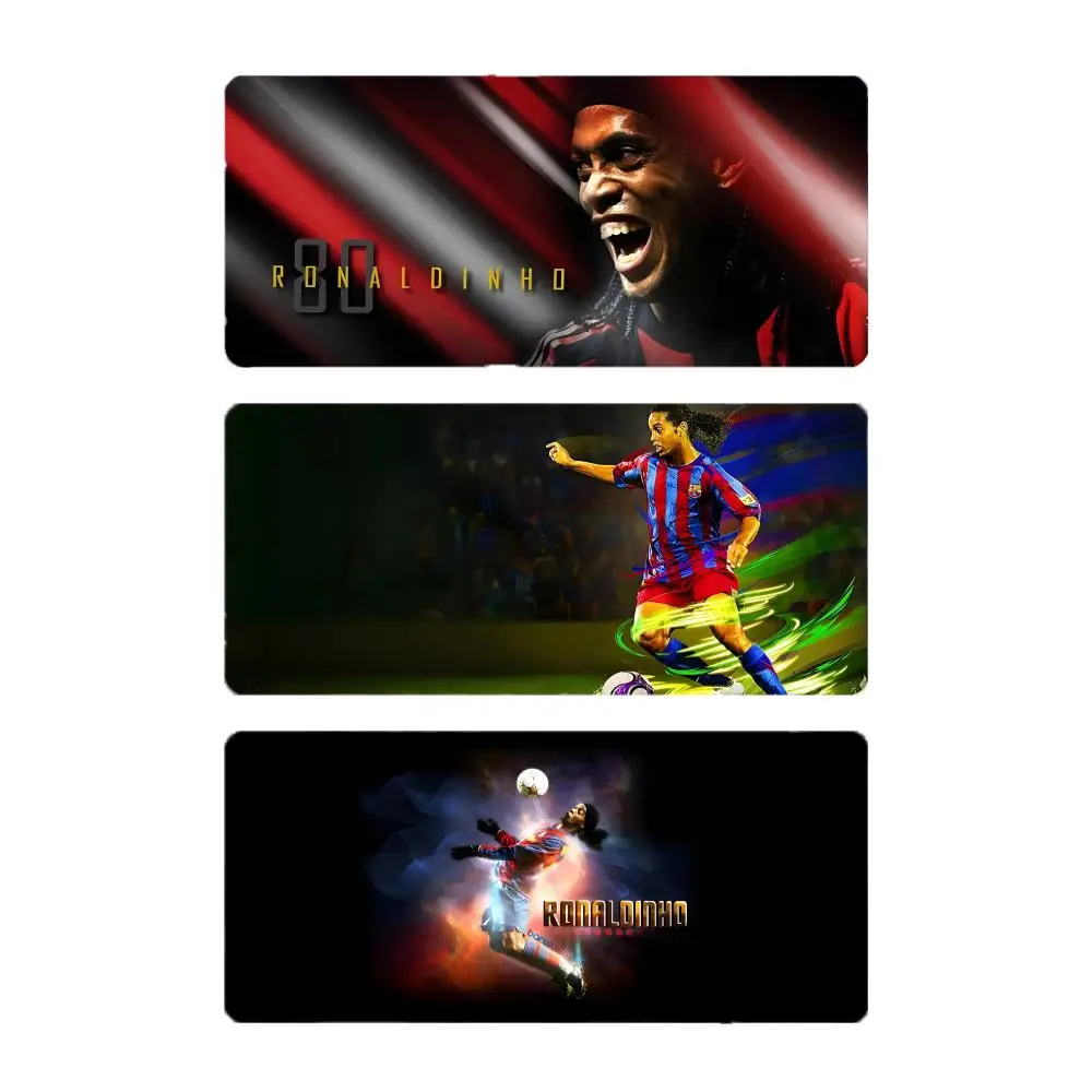 athlete skillful R-Ronaldinho Mouse Pad Mousepad Large Gaming LockEdge Thickened PC Table Desk Mat