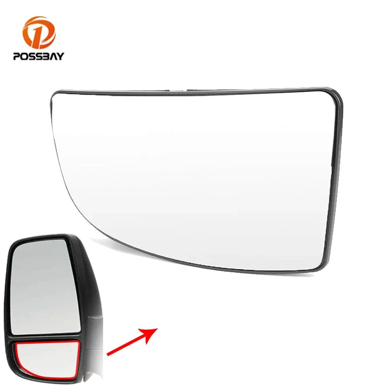 1 Pc Car Left Right Lower Wing Rear View Mirror Unheated Glass Van for Ford Transit MK8 2014 2015 2016 2017 2018 2019 2020