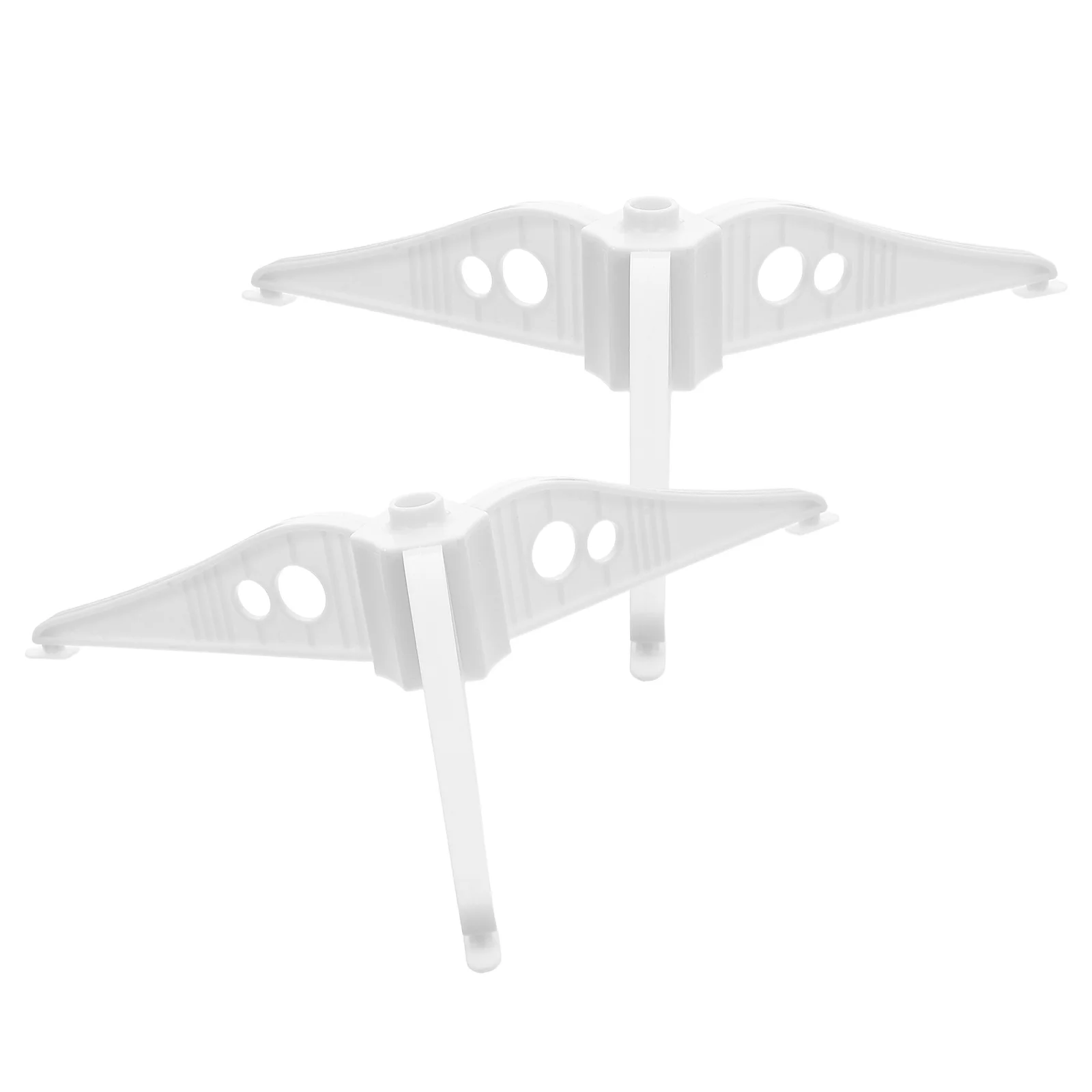 

2pcs Christmas Tree Stand Base 0.8Cm Inner Diameter Plastic Holder For Artificial Xmas Tree Detachable Heavy Duty Support For