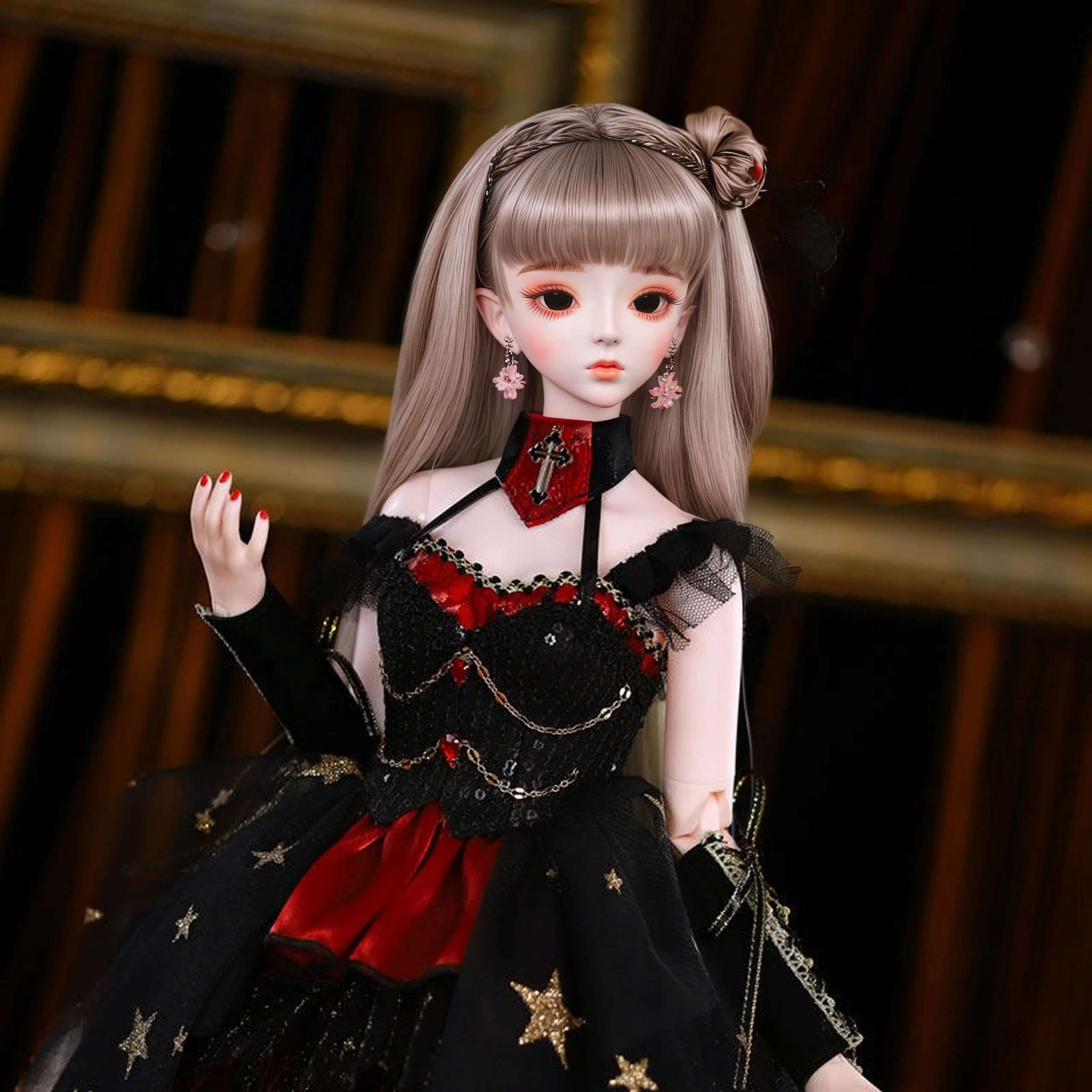 

2026 New DBS doll, 1/3 BJD, retro style, mechanical joints, body, includes randomly assorted hairstyles, eyes, clothing, shoes