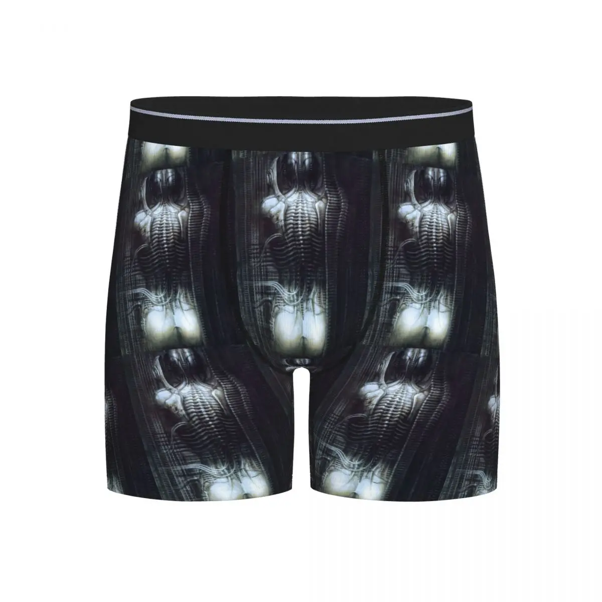 

Long Boxer Underpants Shorts New York City Vi Torso H R Giger Panties Men's Comfortable Underwear for Homme Man Boyfriend Gift