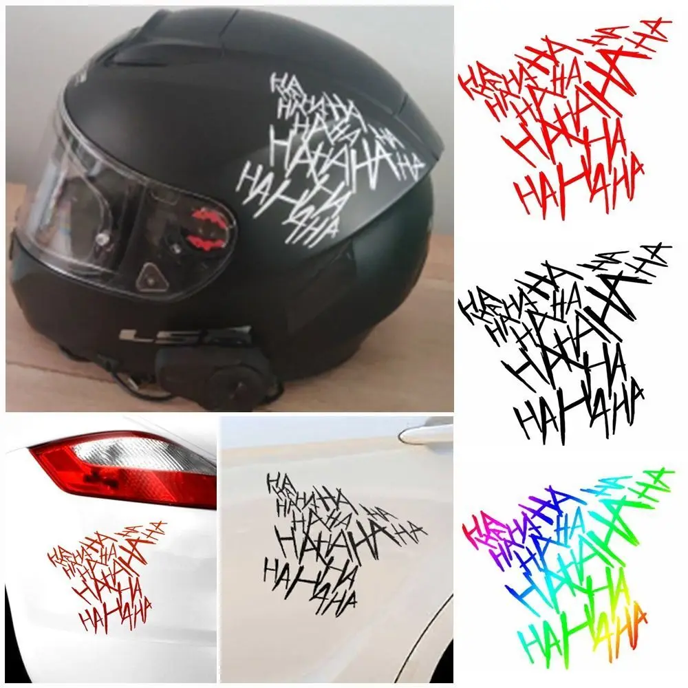 Motorcycle Helmet Decoration Sticker Waterproof Funny Motorbike Scooter Decals Electric Bike Ornament Creative Stickers