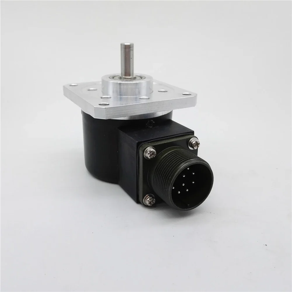 EL63 Series Square Flange Incremental Spindle Encoder HTL Output 5000 Ppr Rotary Encoder