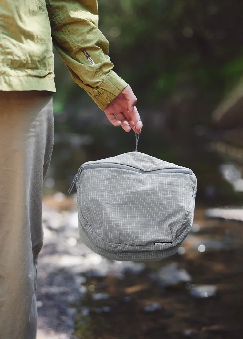 Naturehike 3-teiliger, ultraleichter, tragbarer, zusammenklappbarer Reise-Organizer, Kosmetiktasche, großes Fassungsvermögen, wasserdicht, multifunktionale Aufbewahrung – Detail 8