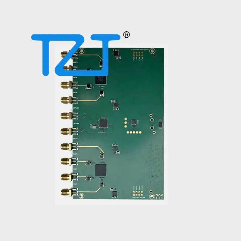 TZT 2 قطعة HAMGEEK FMCOMMS5 70 ميجا هرتز-6 جيجا هرتز AD9361 لوحات SDR برنامج محدد راديو 4TX 4RX ث/واجهة LVDS