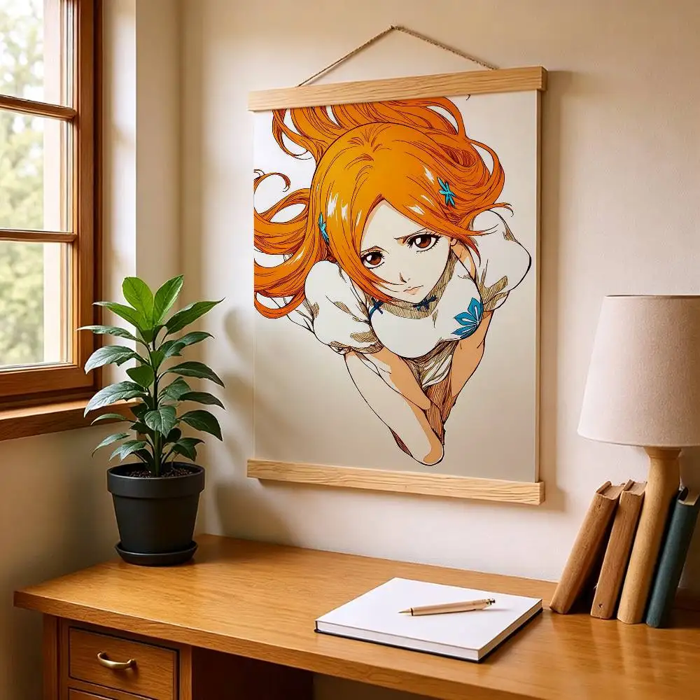Inoue O-Orihime B-BLEACH  Poster HD Self Adhesive Waterproof Wall Art Ideal for Home Office Dorm Gift Customizable view 2