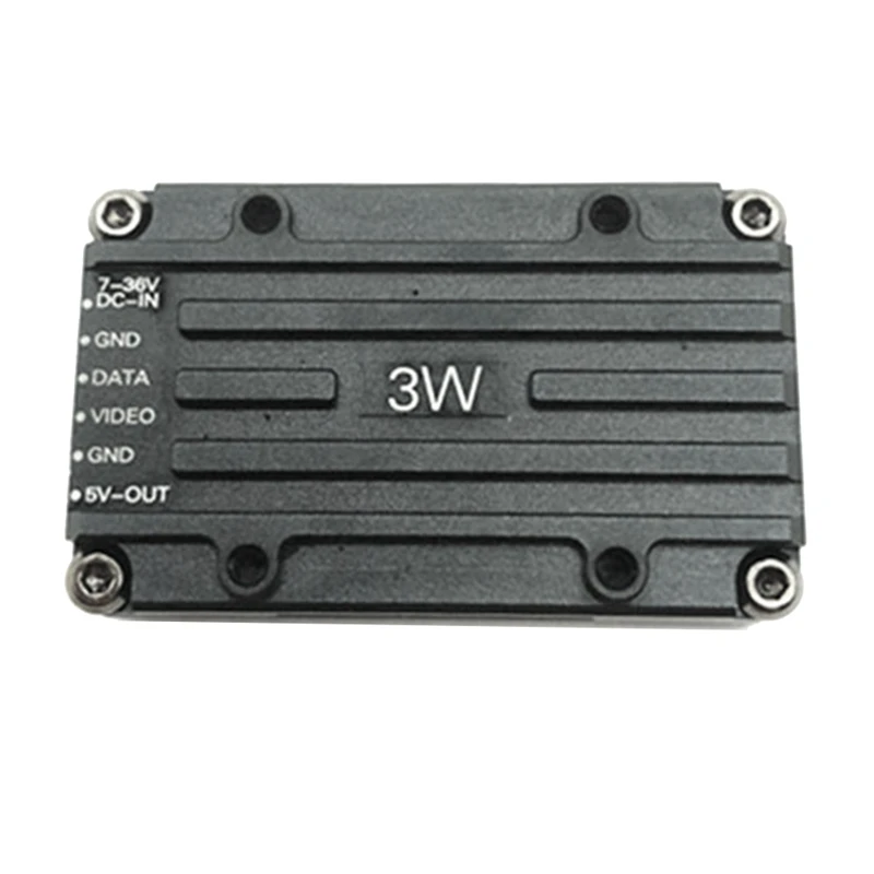 Émetteur FPV 5.8G 3W VTX 3000Mw 48CH pour importateur RC FPV quadrirotor à longue portée