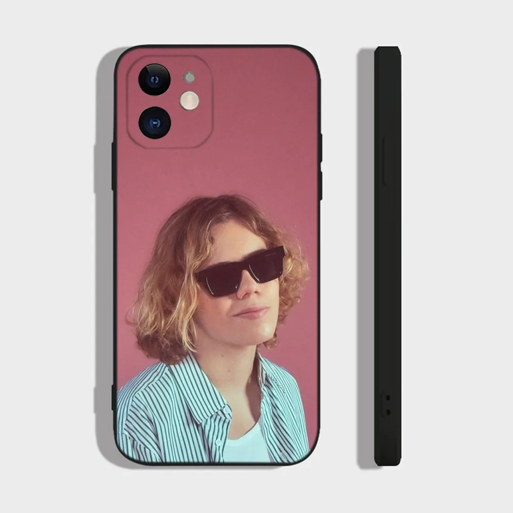Singer The K-Kid LAROI Phone Case For iPhone 14,13,12 Mini 11 Pro XR,X,XS,MAX 6S,7,8 Plus Silicone Cover Soft black image 4