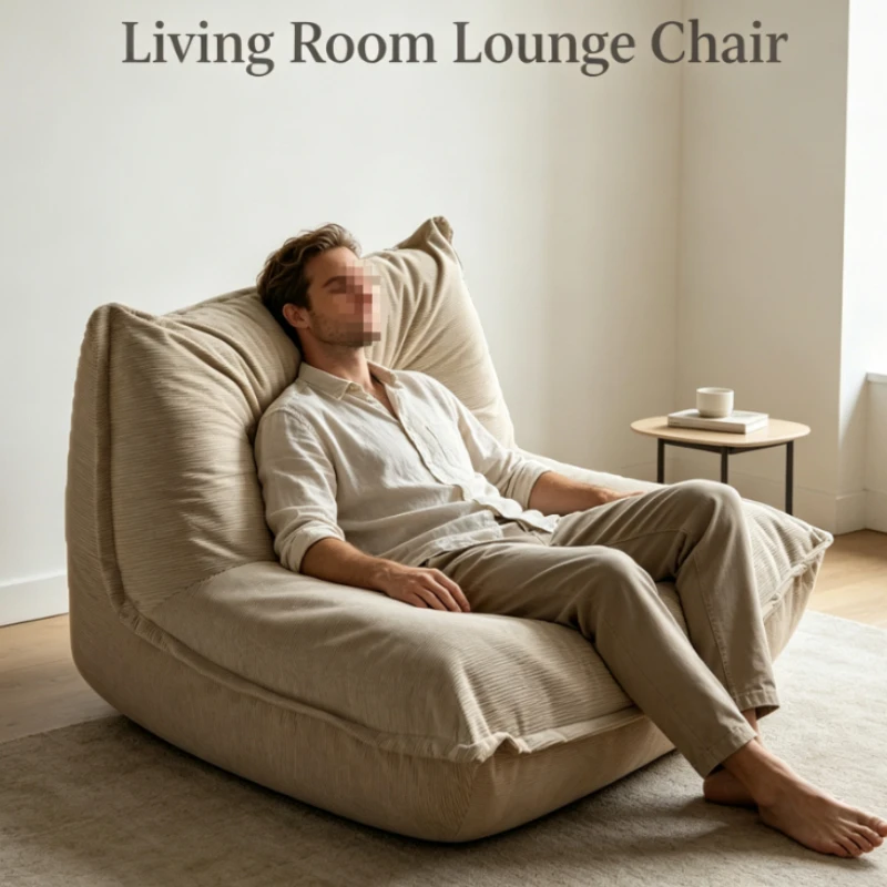 Modular Bean Bag Chair With Removable Cover And Epp Filling For Dorm Or Studio Apartment Use