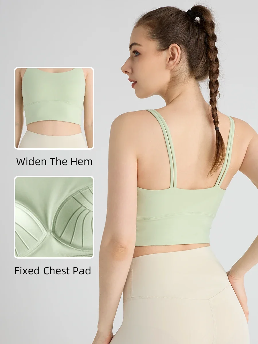 

Women's Yoga Vest Fitness Running and Yoga Training Women's Running Tank Top for Yoga Sexy Breathable Underwear For Women Gym