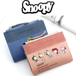 New Snoopy Women Wallets Girls Cute Purses Portable Large Capacity Purse Cartoon Anime Graphic Print Wallet Birthday Party Gifts