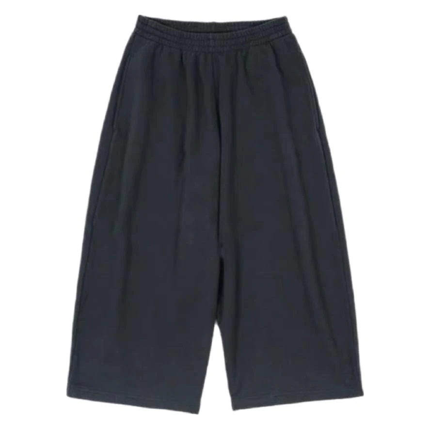 Firmranch Spring/Summer 2025 Terry Loop Pure Cotton Baggy Shorts For Men Women Loose Drawstring Elastic Waist Cropped Pants
