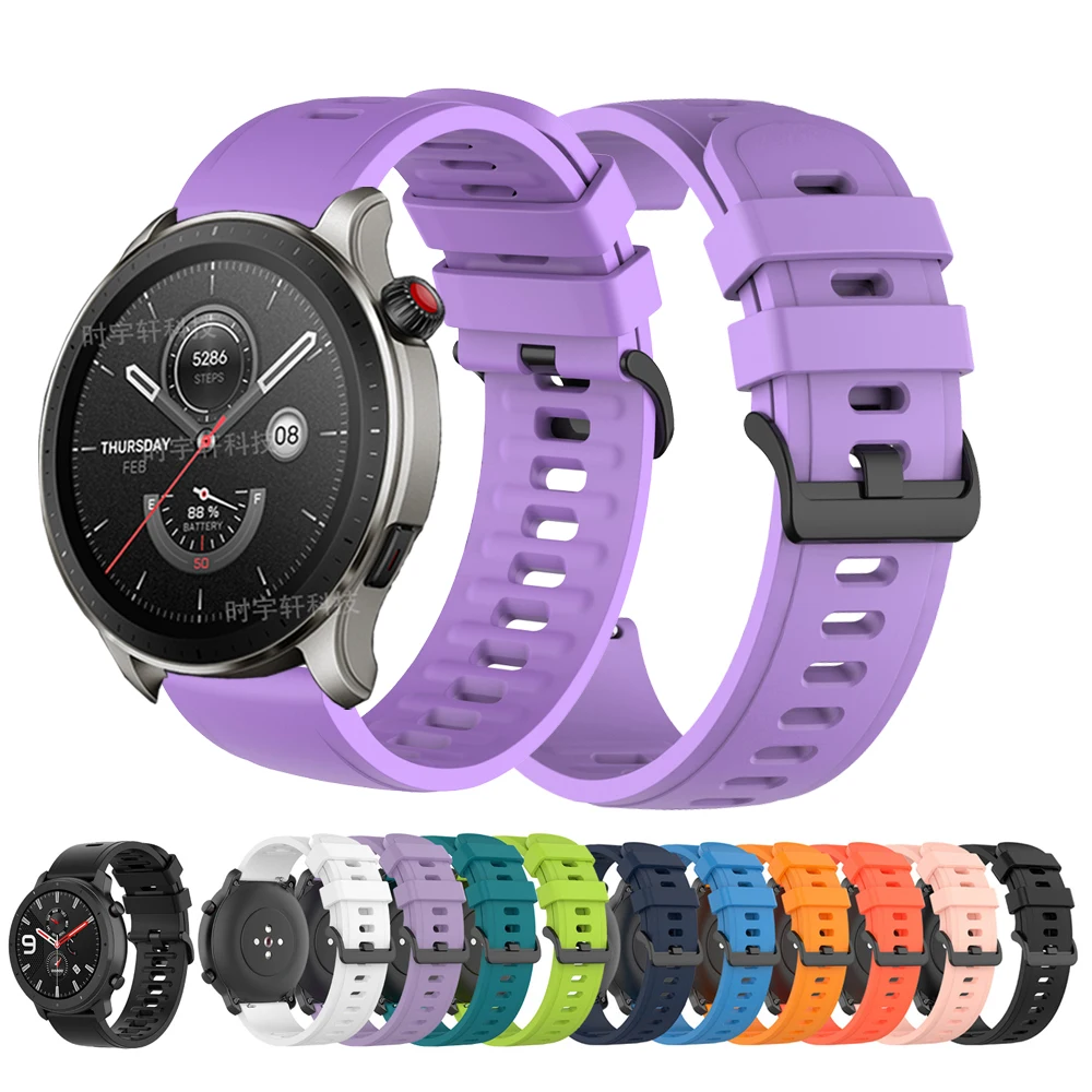 22Mm Silicone Strap…