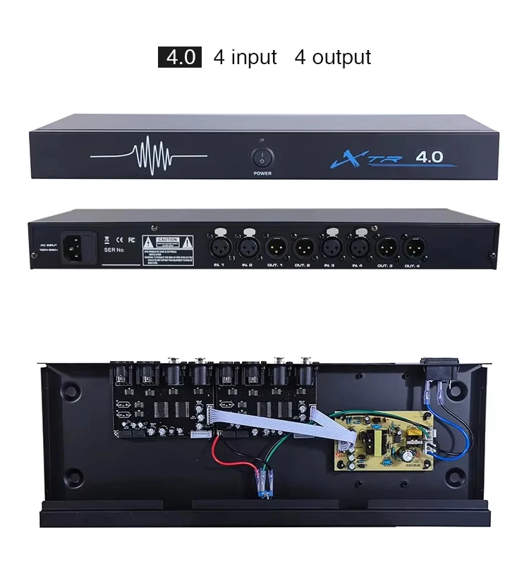 For Feedback for XTR 2.0 Professional processor audio system digital signal feedback suppressor