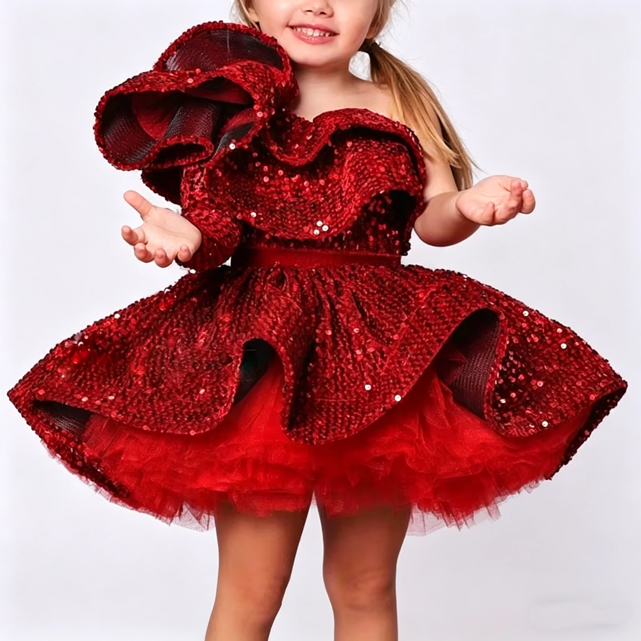 Sukienka na urodziny dla dziewczynki Baby Lush, eleganckie sukienki wieczorowe dla nastolatek, sukienka na przyjęcie weselne dla dzieci, vestido, możliwość personalizacji