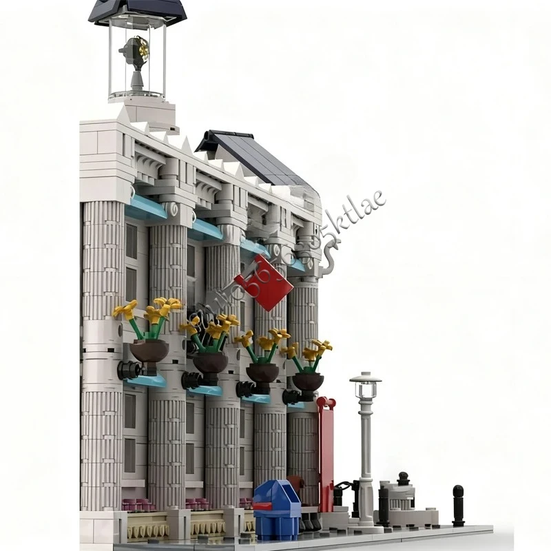5584PCS Beacon Inn MOC Creativo Street view Modello Building Blocks Architettura Educazione fai da te Assemblaggio Modello di Natale Giocattoli per bambini