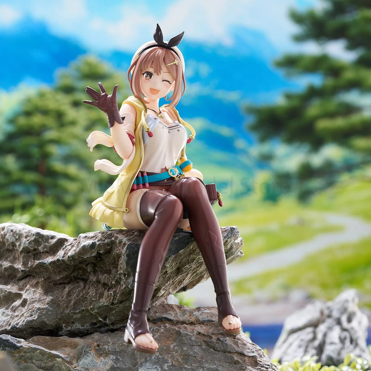 Origineel origineel FuRyu voorgeschilderd KT Model+ Noodle Stopper Figuur Atelier Ryza Reisalin Stout & Wink Ver. Spelfiguur Leuk cadeau