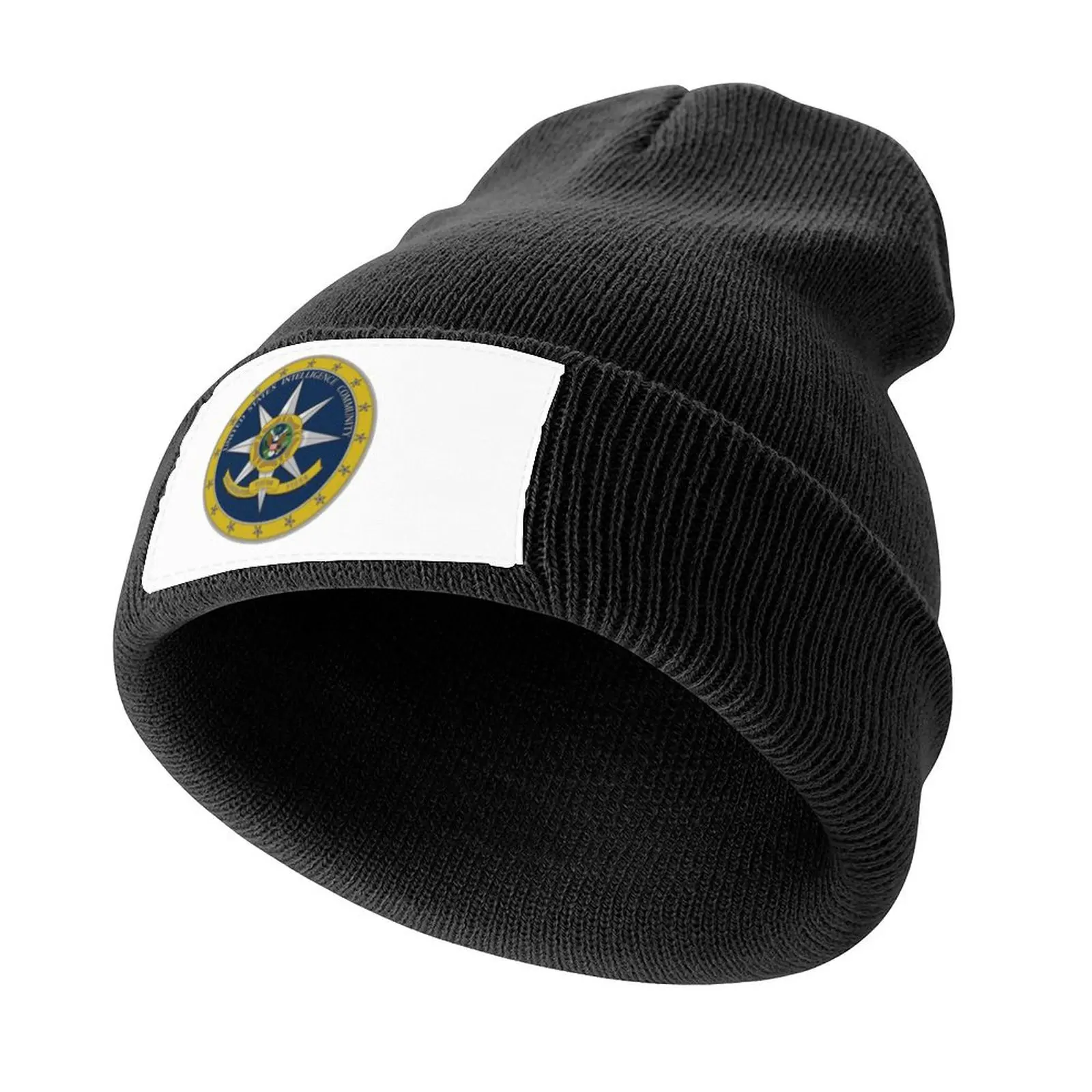 United States Intelligence Community Knitted Cap Christmas Hat Hip Hop Women's Golf Wear Men's