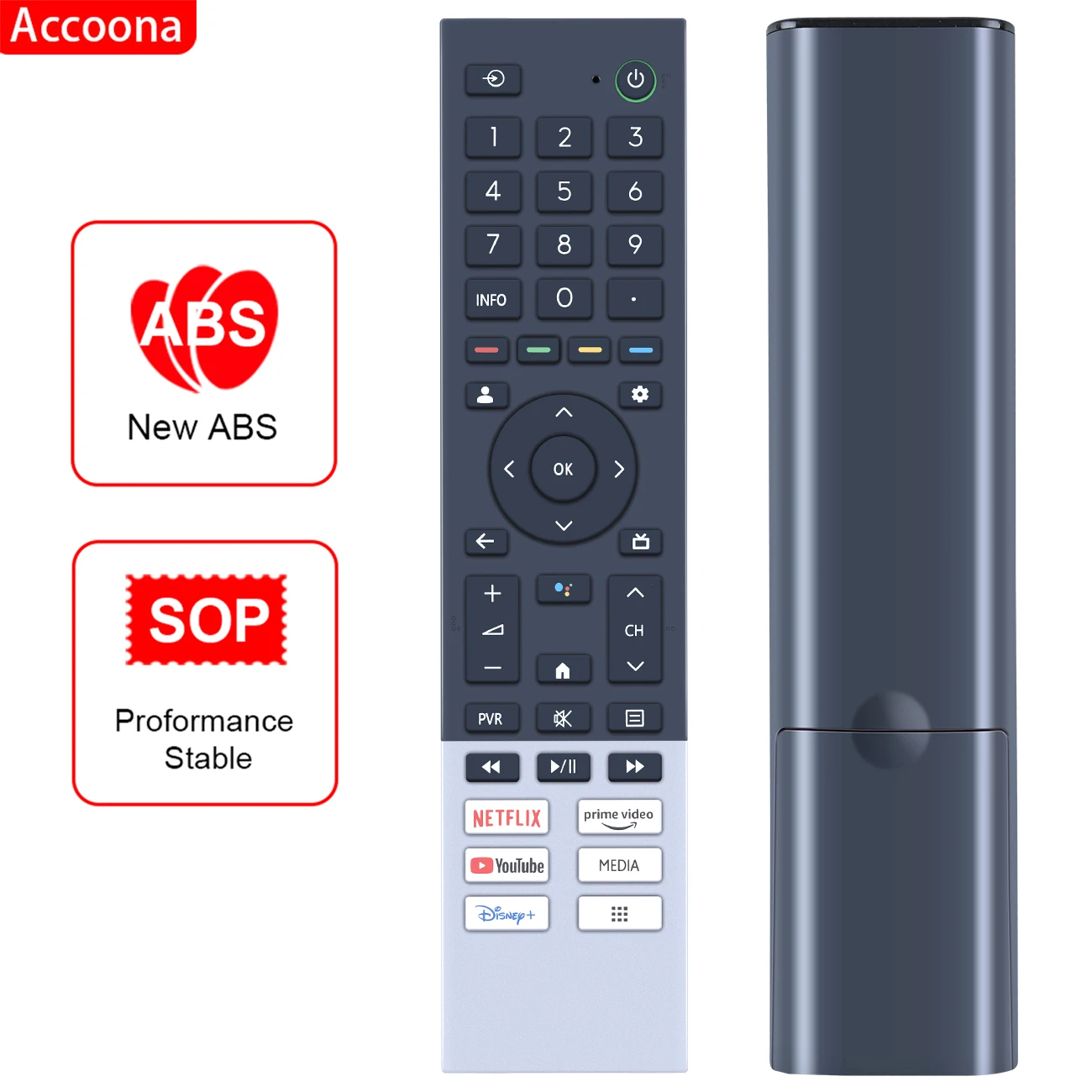 

Voice remote control for TOSHIBA TV CT-95069