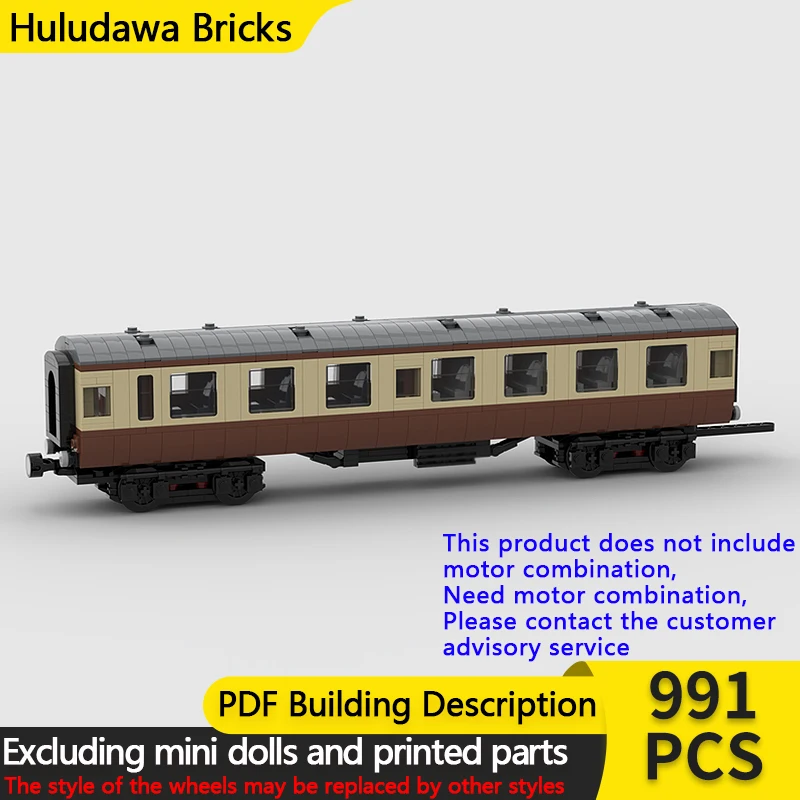 

Модель городского автомобиля MOC, строительные кирпичи, британская железная каретка Mk1, коридорная каретка, модульная технология, детский праздничный подарок, сборный игрушечный костюм