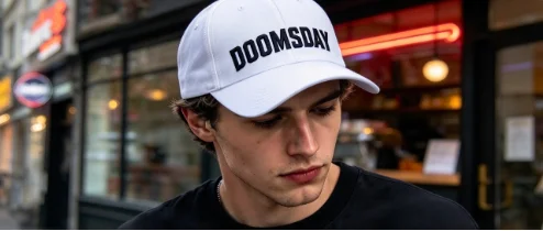 2026 new Unisex Simple Letter Printed Baseball Cap Classic Curved Brim Thick Font Pattern Adjustable Snapback Hat For Daily Wear