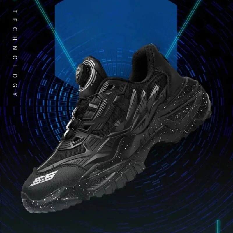 Men's racing casual sneakers New Four seasons classic outdoor running shoes breathable lightweight Thick sole speed sports shoes