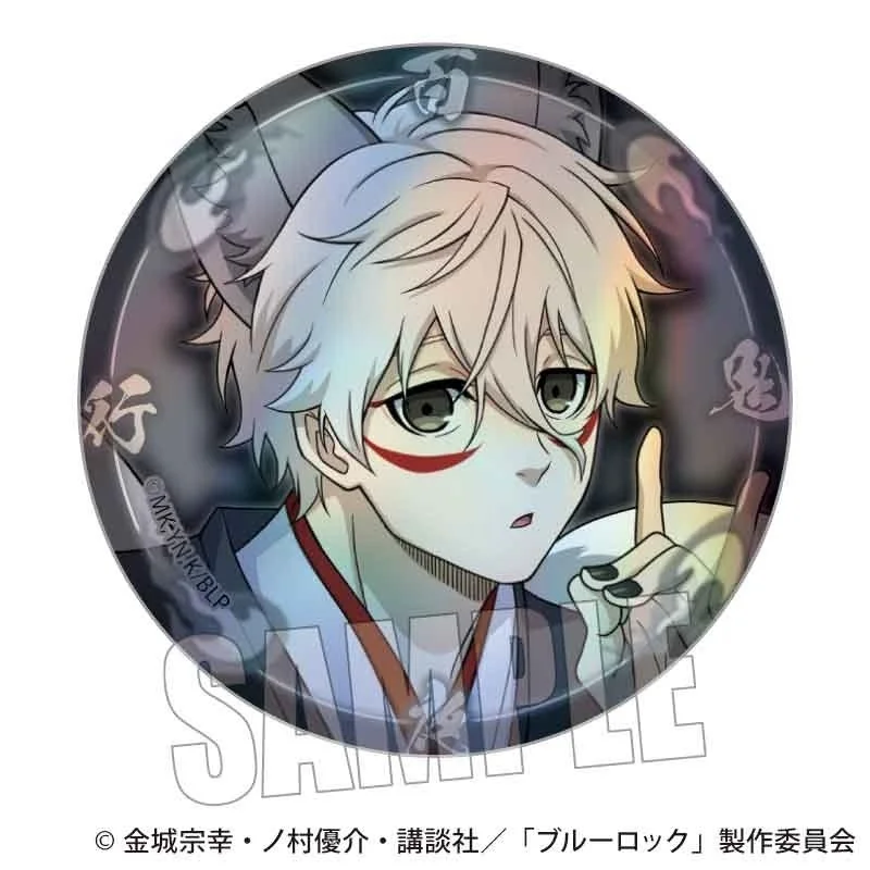 58mm Anime Isagi Yoichi Itoshi Rin Michael Kaiser Mikage Reo Karasu Tabito Cosplay COSTUME Badge Pin SPTE Tinplate Brooch﻿ Prop