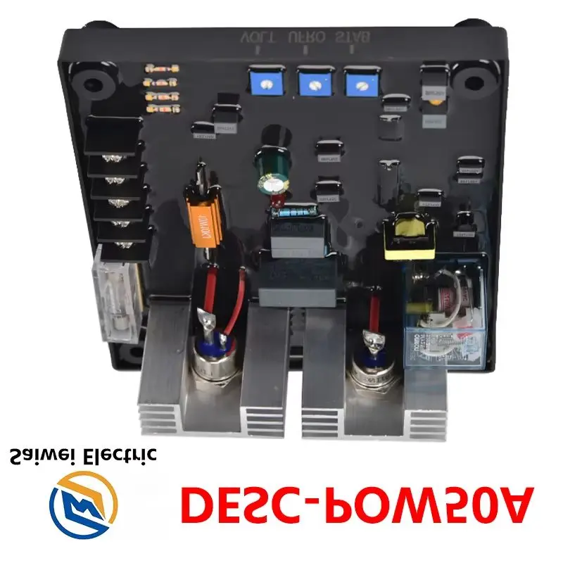 

Автоматический регулятор напряжения AVR POW50A POW35A, универсальный стабилизатор для генераторов с щеточными и бесщеточными двигателями, модуль управления