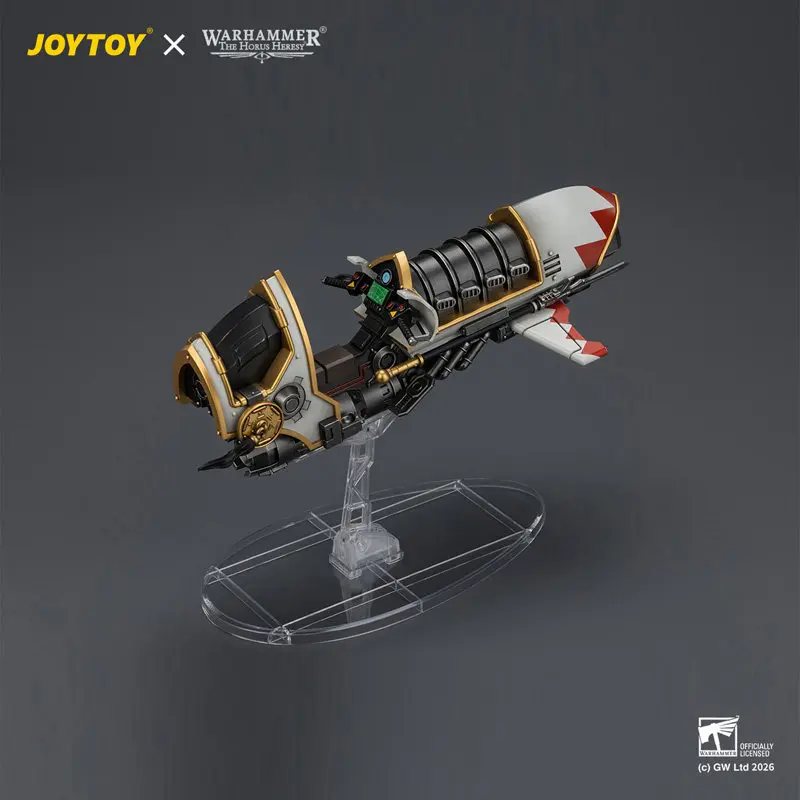JOYTOY Warhammer Horus Heresy Sons of Horus Jetbike & White Scars Legion Jetbike 1/18 Movable Vehicle Manual Model Ornaments Toy