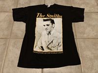 The Smiths Shoplifters of the World Unite Medium Shirt Black Morrissey Rock