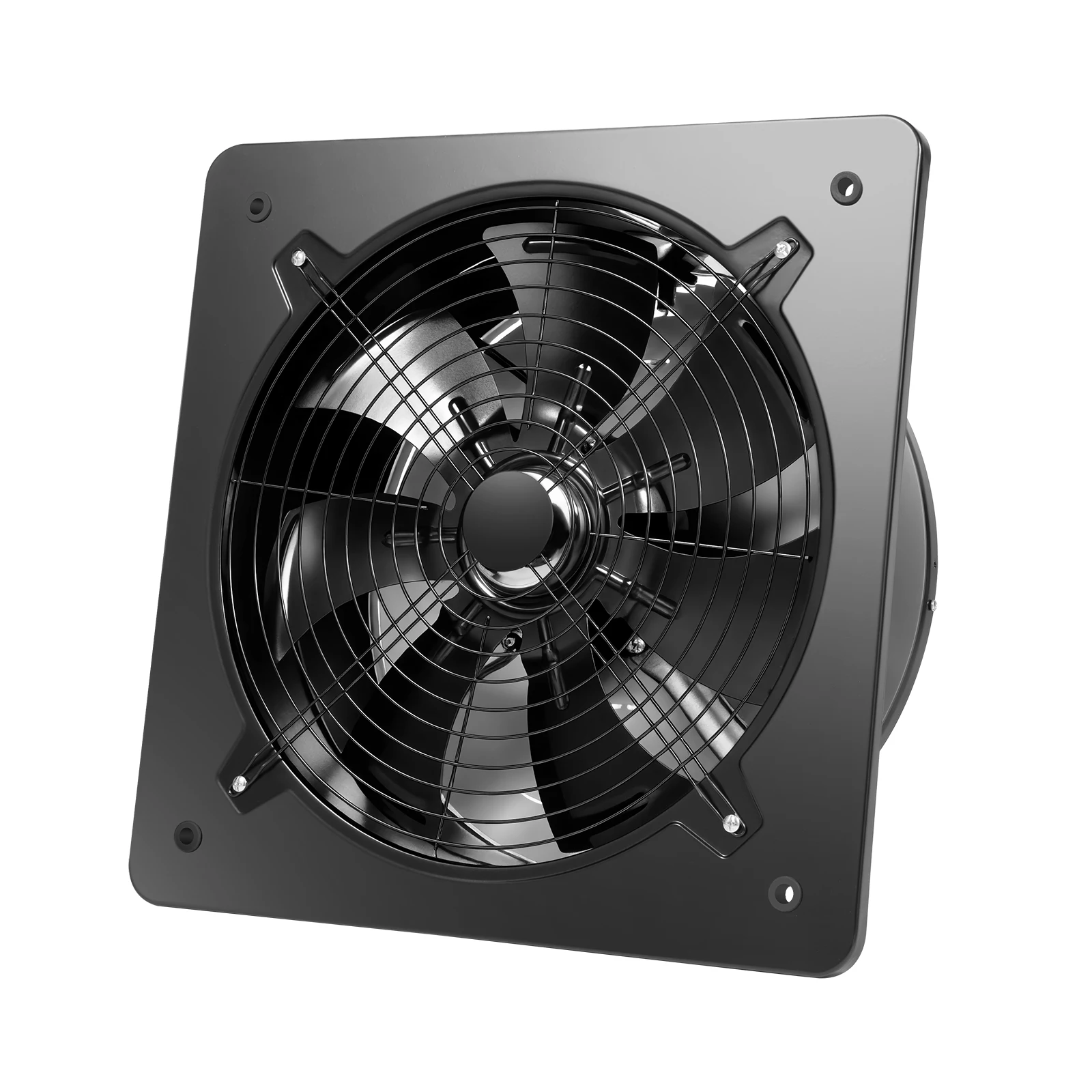 

Настенный вытяжной вентилятор, бесшумный, 85 дБ, 18,9*18,9*7,48 дюйма, вентилятор с двигателем из чистой меди 750 Вт для мастерских, подвала