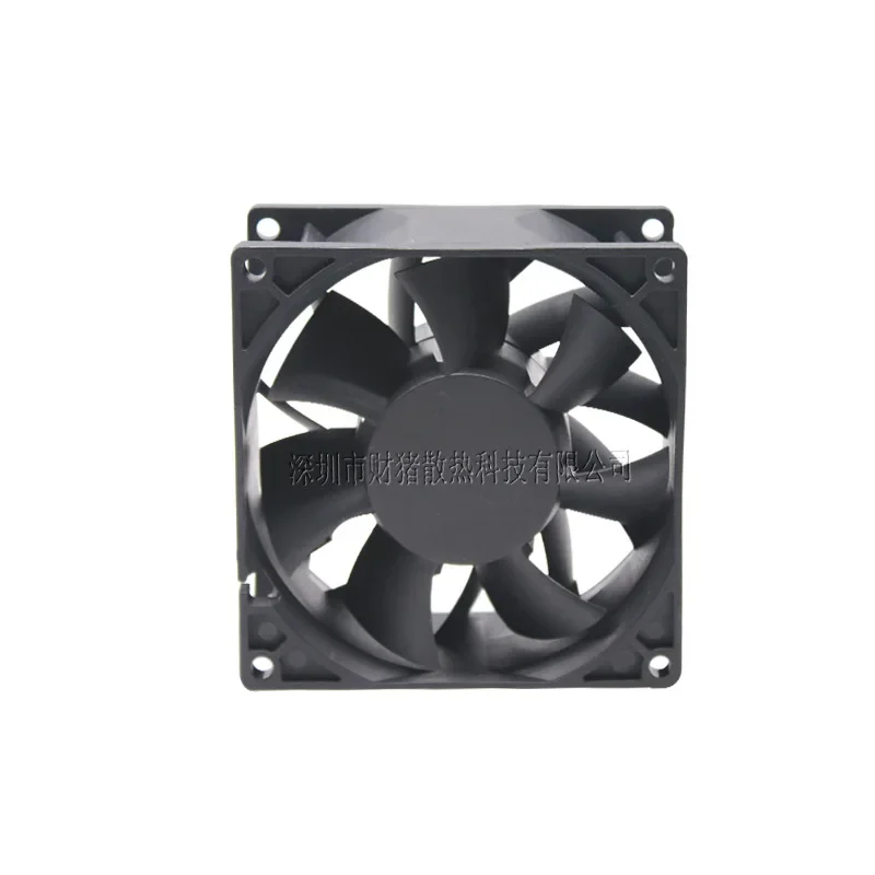 NEW DC 9238 9038 Fan 24V 92x92x38MM Maintenance Free Ball Bearing Frequency Converter  5500RPM  0.6A  Cooling Fan With 2PIN