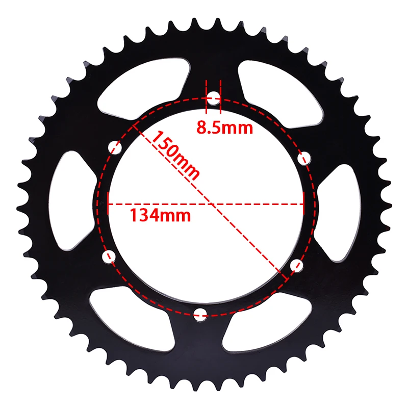 520 Chain 42T 50T Rear Sprocket For KAWASAKI KLX250 KLX300 KLX450 KLX650 KX125 KX250 KX450 KX500 KLX KX 125 250 300 450 500 650