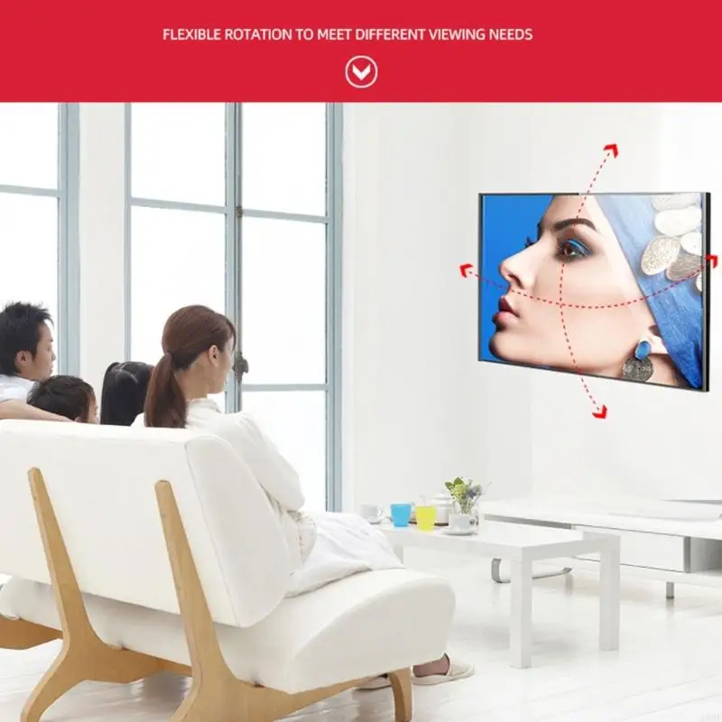 103f Swivels Suporte parede Ajuste o suporte da televisão para a maioria 14-24 polegadas