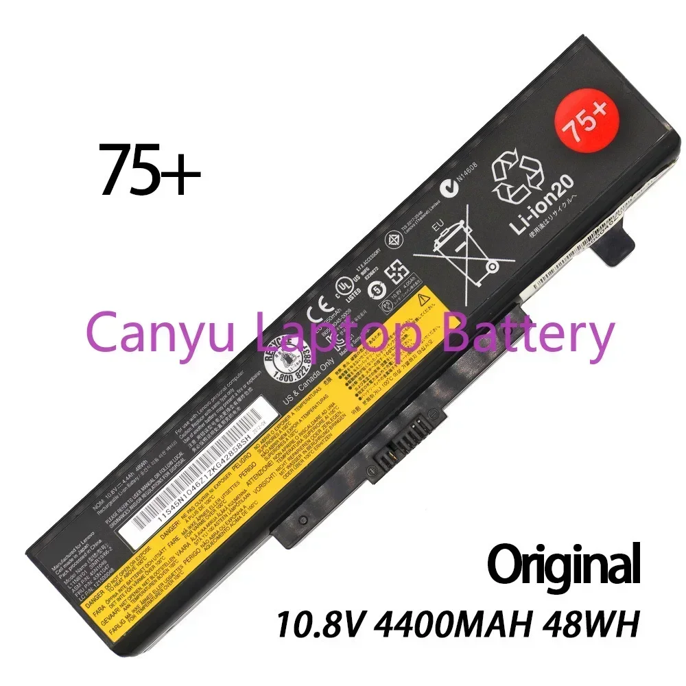 2024  Battery For lenovo ThinkPad E430 E440 E540 E431 E531 G480 G485 G580 Y480 Z480 B490 B590 G700 G710 K49A N581 P585 L11M6Y01