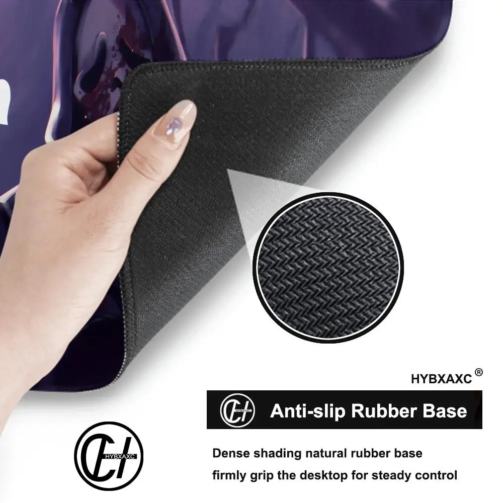 Karakter Horor Ghostface Anti-Slip Keyboard Mat Gaming Mouse Pad untuk PC Gamer Rumah Kantor Desktop Dekorasi Mat Deskmat