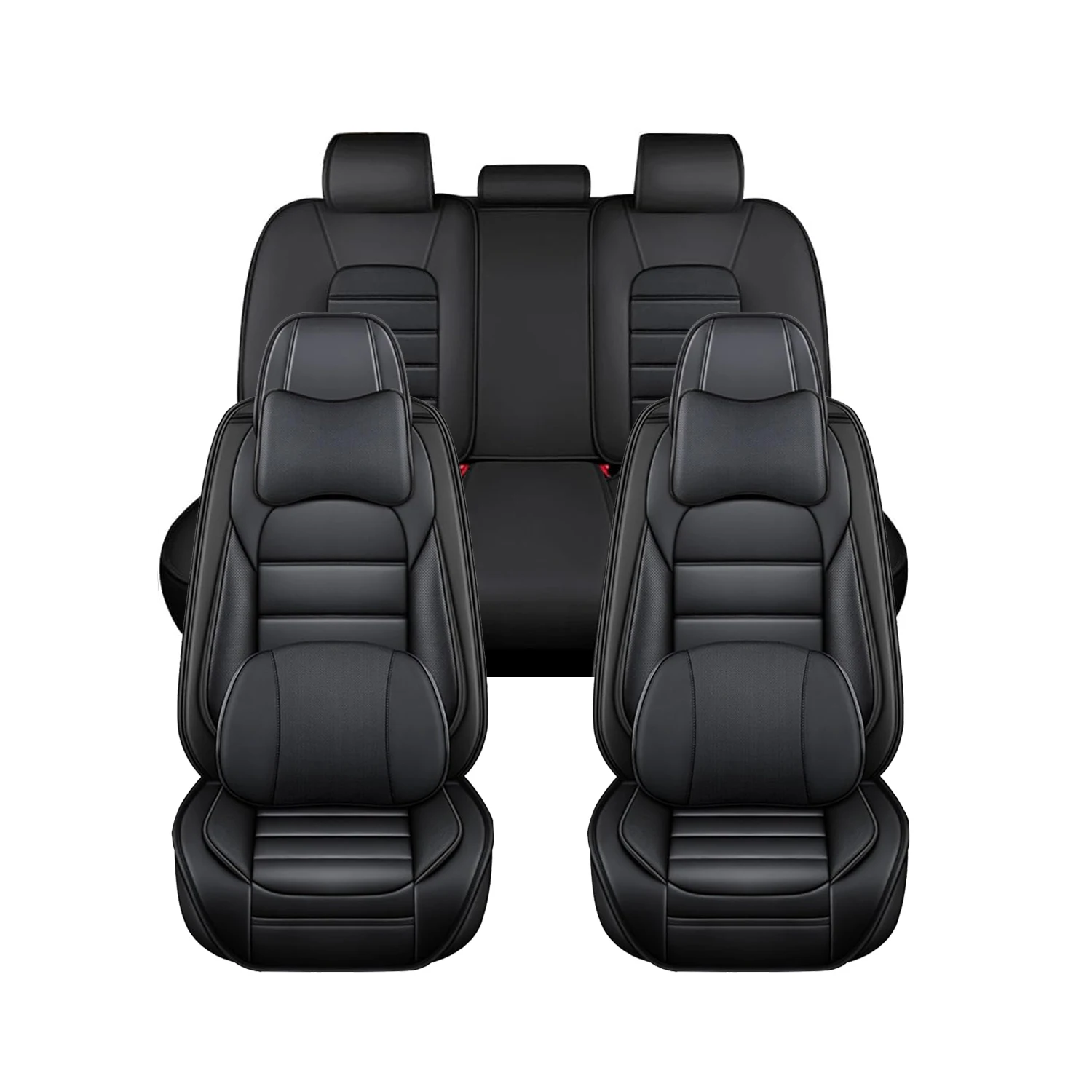 Car seat covers for Mazda, Hyundai, Renault, Ford, Honda, Toyota cars, thickened PU leather, improve car riding experience