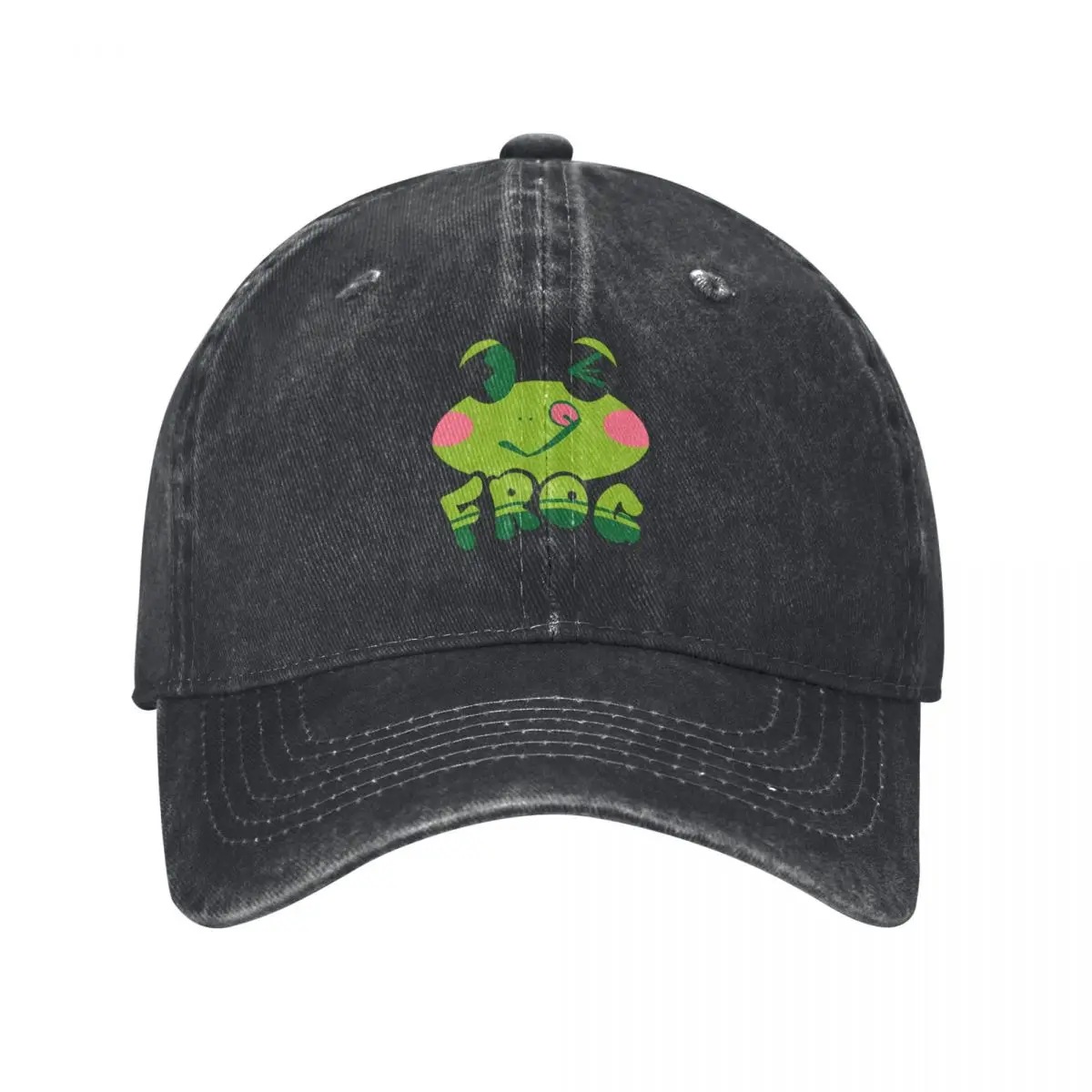 Pure Color Dad Hats Sanrio Women's Hat Sun Visor Baseball Caps kero kero keroppi Peaked Cap